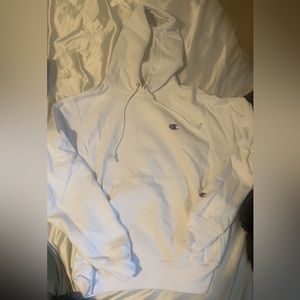 White Champion Hoodie